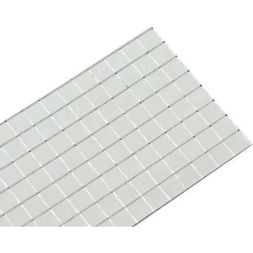  Mozaična ogledalo pločica 3 pcs Srebrno 100 x 4 cm Stakl Slike