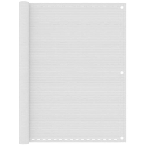 Furnova Balkonsko platno belo 120x500 cm HDPE, (21918866) Slike