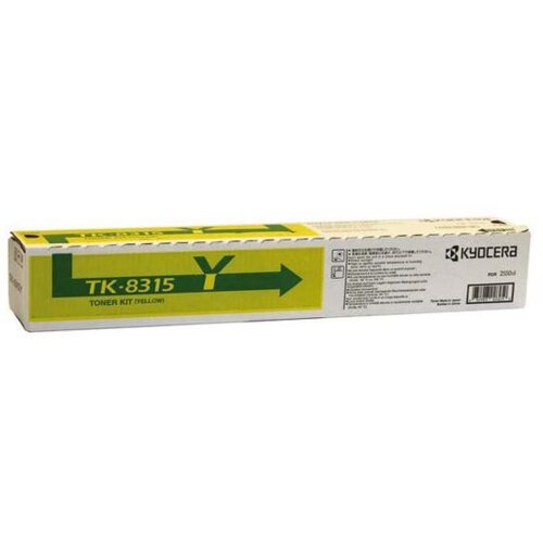 Kyocera TK-8315Y toner 1 kom Original Rumena Slike