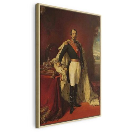  Slika - Franz Xaver Winterhalter &ndash; Portrait of Napoleon III 40x60 U prirodnom drvenom okviru Cijene