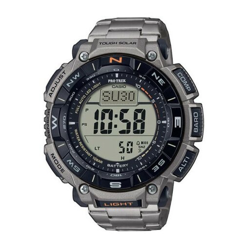 Casio Muški pro trek sivi sportski ručni sat sa sivim metalnim kaišem ( prg-340t-7er ) Cene