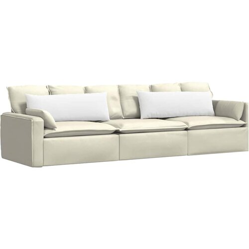  Jastučići za sofu 2 pcs Bijelo 120 x 40 cm tkanina Slike