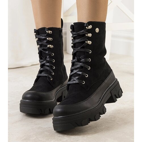 Gemre Black Coombe ankle boots Cijene