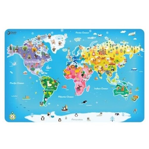 Classic World Drvena slagalica Mapa sveta Slike