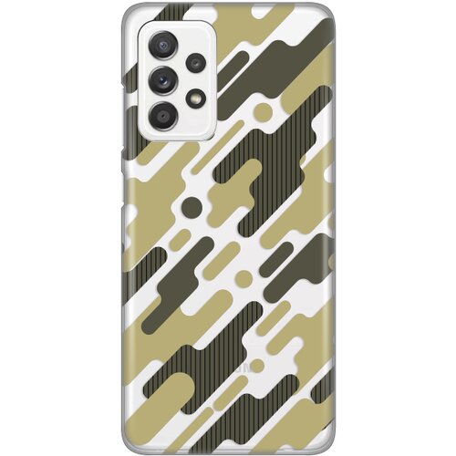 Teracell maska silikonska print skin za samsung A525F/A526B galaxy A52 4G/5G (eu) army pattern Slike