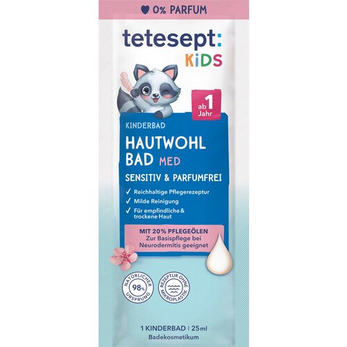 TETESEPT Kids kopel za dobro počutje otroške kože MED - 25 ml Cene