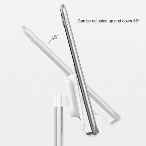  Stoni držač za telefon i tablet metalni na izvlačenje beli Cene