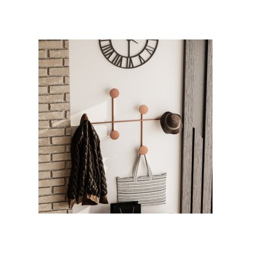 WALLXPERT metalna zidna kuka boja bakar dama c Slike
