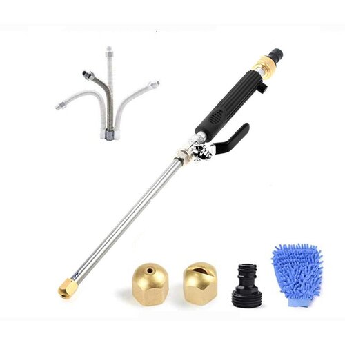 INF Jet Power Washer za vrtno cev Visokotlačna čistilna pištola Komplet 2 šobi 3/4" Black, (21275107) Cene