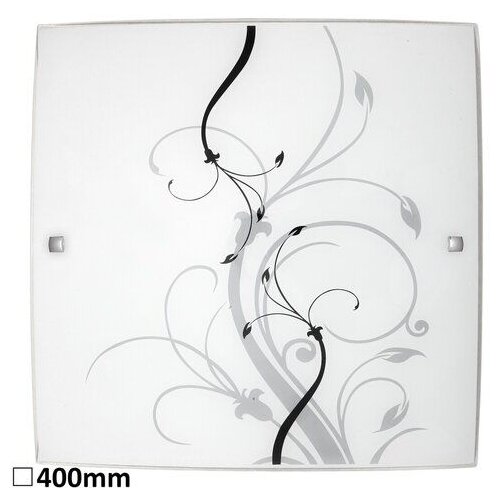 Rabalux elina plafonjera 400x400 E27 2x60W crna/bela Slike
