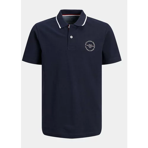 Jack & Jones Polo majica Blushield 12254237 Mornarsko modra Standard Fit
