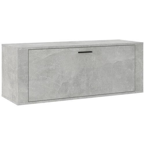 Maison Chic Omarica za obutev - Kopa za čevlje siva 100x35x38 cm inženirski les, (21776529) Slike