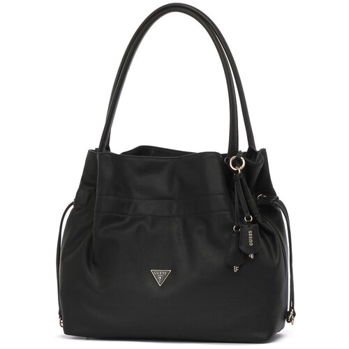 Guess Torbe BLA KARIMA DRAWSTRING TOTE Črna Slike