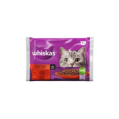 Whiskas kesice Izabrani obroci 4x85g Cene