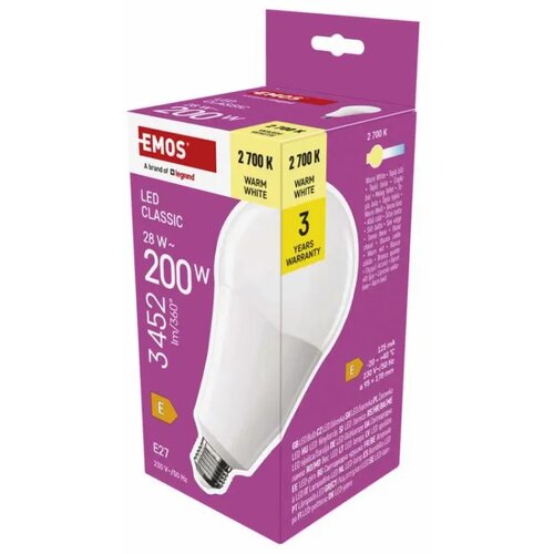 Emos zq5e91 Led sijalica classic a95 28w(200w) 3452lm e27 ww ( 3482 ) Cene