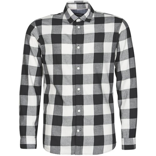 Jack & Jones Srajce z dolgimi rokavi JJEGINGHAM Bela Cene