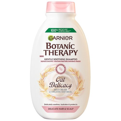 Garnier Botanic Therapy &amp;scaron;ampon za lase - Oat Delicacy Shampoo (400ml) Slike