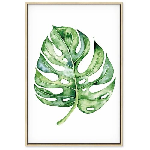  Slika - Watercolor Monstera (1 Part) Vertical 40x60 Cene