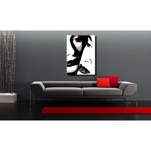  Ročno izdelana slika POP Art Two women 1-delna (POP ART slike) Cene