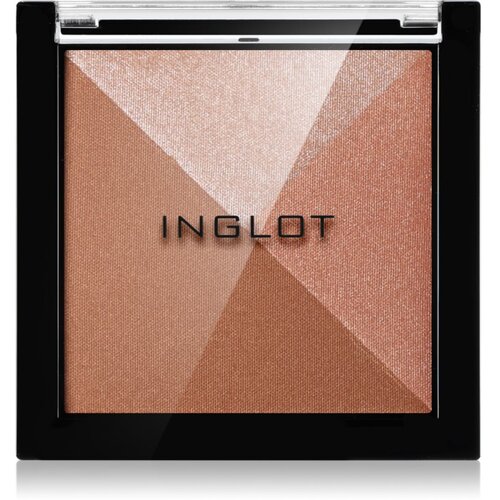 Inglot Multicolour System Highlighting &amp;amp; Bronzing Powder posvetlitvena in bronz paleta odtenek 11 8,8 g Slike