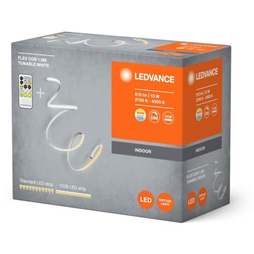 Ledvance led prigu&amp;scaron;iva traka flex cob 1,5m LED/13W/230V 2700-6500K + daljinski upravljač Slike
