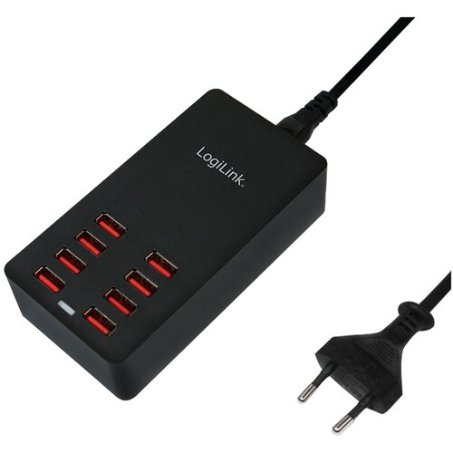 Logilink PA0140 PA0140 USB stanica za punjenje Utičnica Izlazna struja maks. 8800 mA 8 x USB Automatska detekcija Slike