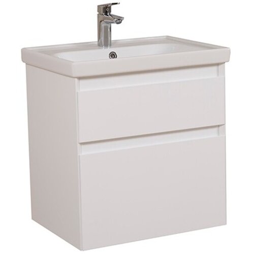 Aqua rodos stenska omarica z umivalnikom Elit 60 ELI60BS Slike