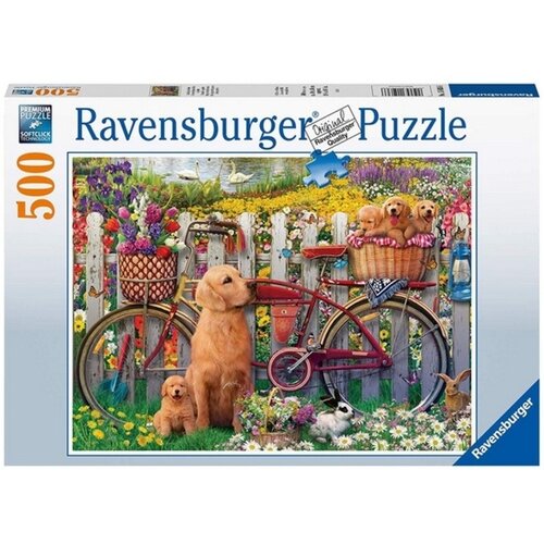 Ravensburger puzzle (slagalice) - Slatki psi u dvorištu RA15036 Cene