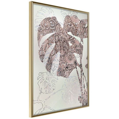  Poster - Ornamented Monstera 40x60 Slike