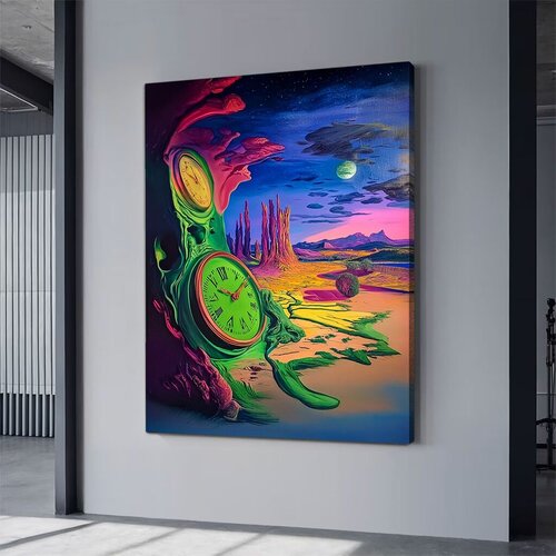Wallity platno za sliku neon3, 70x100 cm Cene