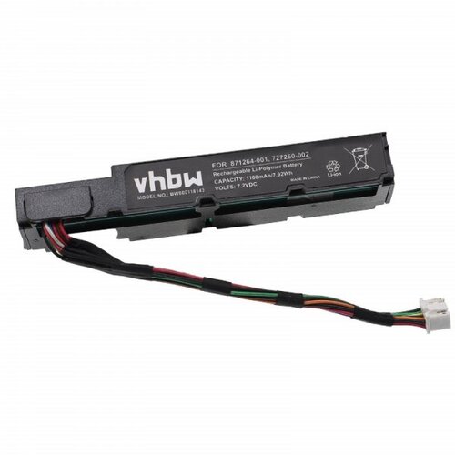 VHBW Baterija za HP P440 / P840 / P841, 1100 mAh Slike