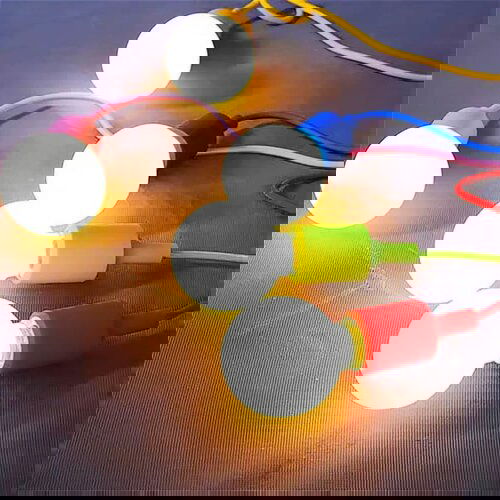 Rustik 119 visilica 1*E27 crvena pvc Cene