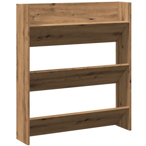 Maison Chic Omarica za obutev - Kopa za čevlje artisian hrast 80x18x90 cm inž. les, (21777818) Cene