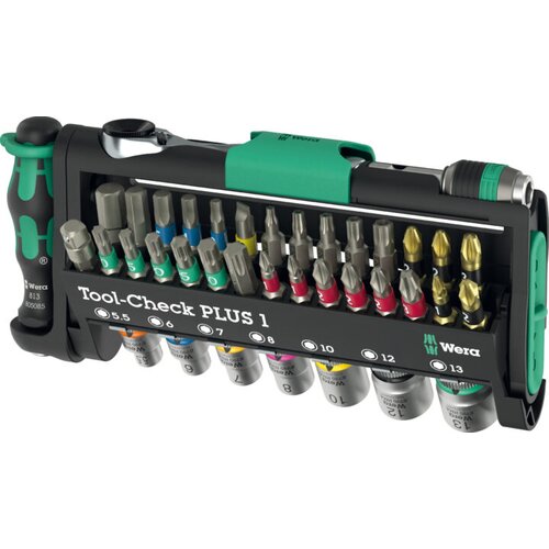 Wera 049055 Tool-Check PLUS 1 kompaktan set bitova i gedora, 39 delova Cene