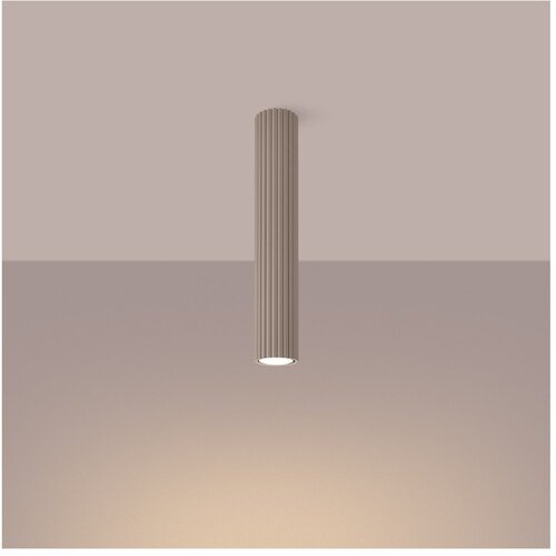 Sollux Smeđe-sivi metalni reflektor Gleam &amp;ndash; Slike