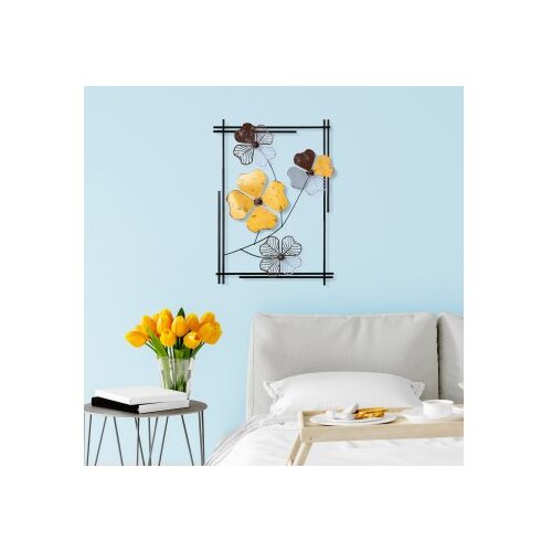Opviq Zidna dekoracija Shannan 3, 50x70x4 cm, &amp;Scaron;arena Slike