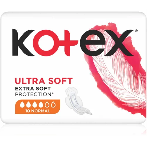Kotex Ultra Soft Normal vložki 10 kos