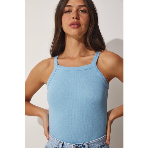 Happiness İstanbul Camisole - Blue - Fitted Slike
