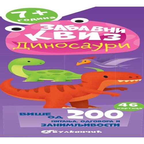 Vulkan Knjiga Zabavni kviz: Dinosauri Cene