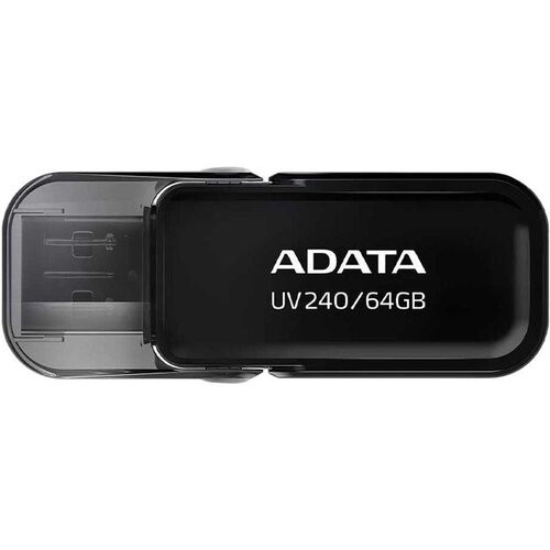 A DATA usb flash 64GB usb 2.0 black AUV240-64G-RBK Slike