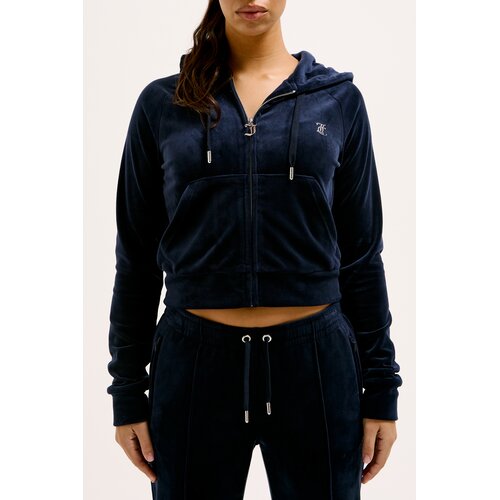 Juicy Couture Ženski duks sa kapuljačom Whiea, Crni Slike