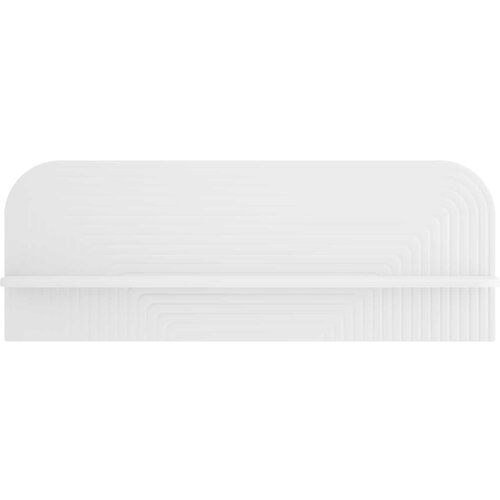  Zidna polica 2 kom. Bijela 102 x 13.5 x 37.5 cm Prerađeno drvo Slike