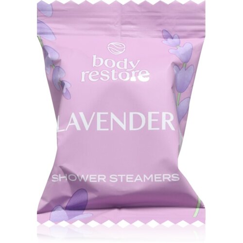 Body Restore Lavender Shower Steamers tablete za prho z vonjem sivke 3 kos Slike