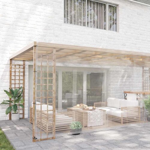 Prozirna cerada s u&amp;scaron;icama 5x8 m PVC Slike