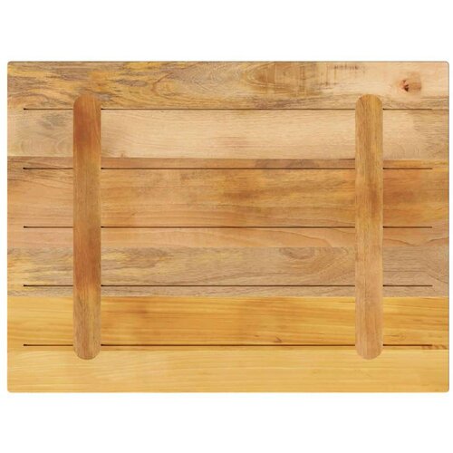  Ploča stola 80x50x3 8 cm pravokutno puno drvo grubo mango Slike