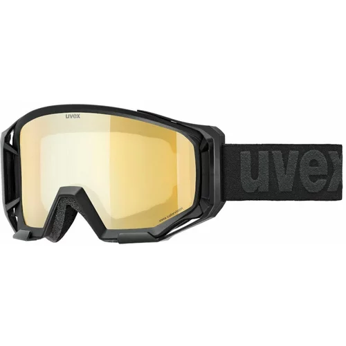 Uvex Athletic CV Bike Black Matt SL/Gold Yellow Kolesarska očala