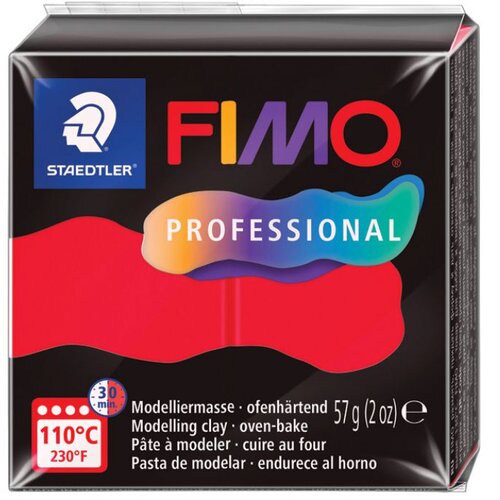  MASA ZA MODELIRANJE 57G FIMO PROFESSIONAL STAEDTLER 8040-200 CRVENA Cene