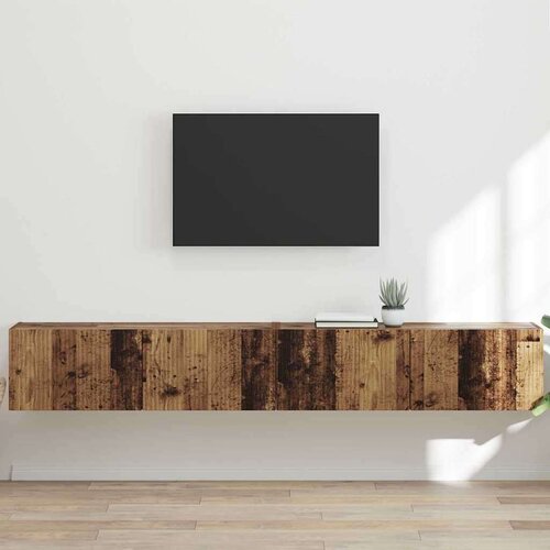 vidaXL TV zidni ormar Zidne 2 pcs Staro drvo 60 x 31 x 29.5 cm Cijene