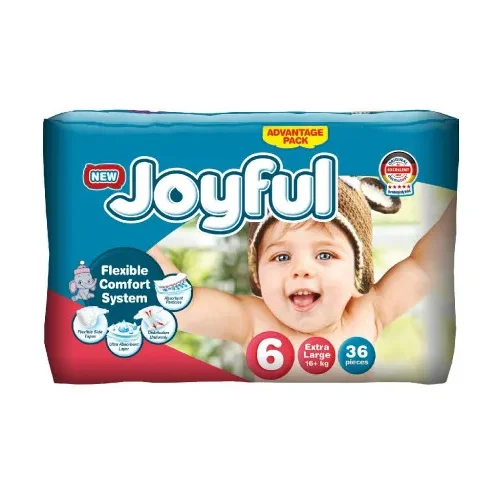 JOYFUL pelene 6 large 16kg+ 36 kom