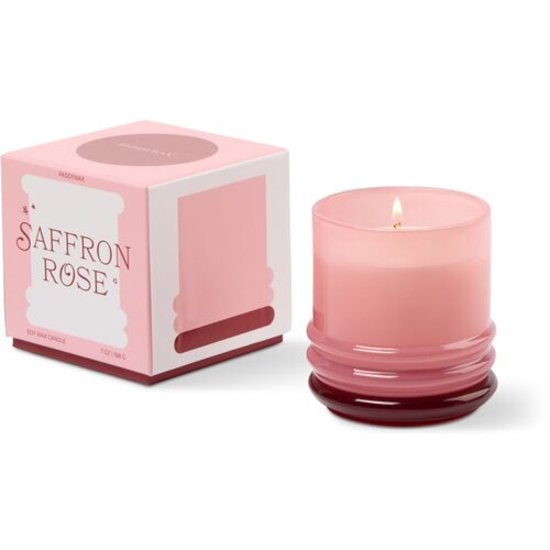 Paddywax Stack Saffron Rose di&amp;scaron;eča sveča s pokrovčkom 198 g Slike